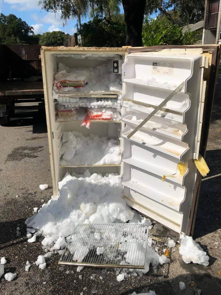 Refrigerator Junk Removal-Palm Beach Junk Removal and Trash Haulers