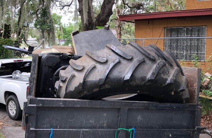 Rubber Junk Removal-Palm Beach Junk Removal and Trash Haulers