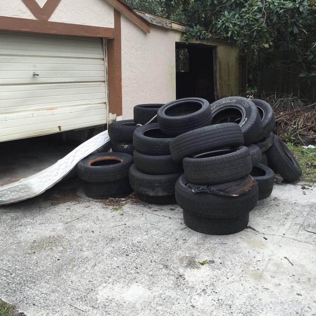 Tire Junk Removal-Palm Beach Junk Removal and Trash Haulers