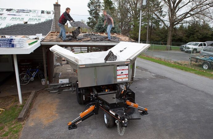 Roof Cleanup Containers, Palm Beach Junk Removal and Trash Haulers